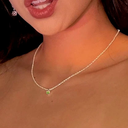 Silver Color Sparkling Necklace for Women Trendy Clavicle Chain Choker Girls Korean Wedding Party Jewelry Accessories